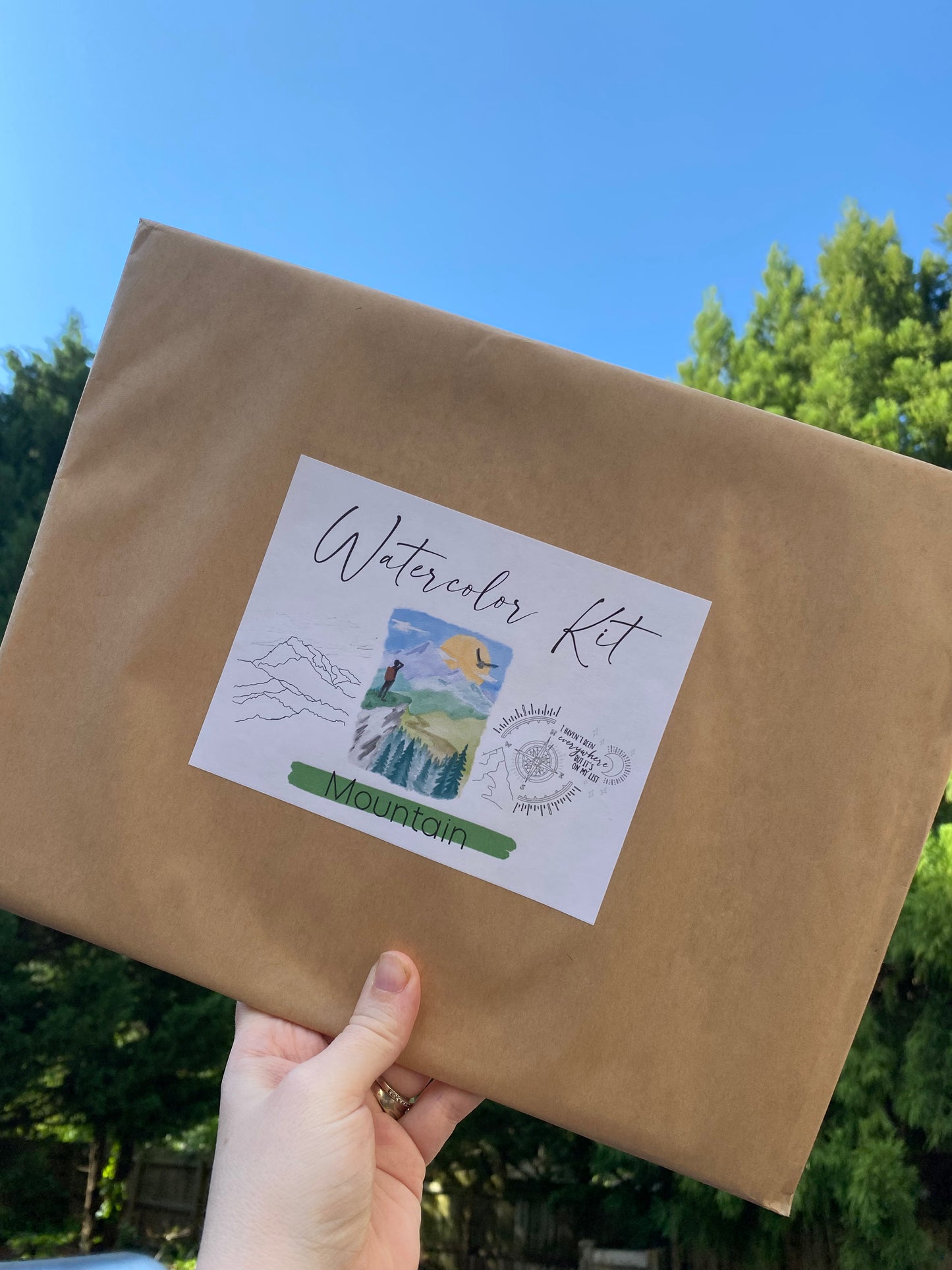 Mountain Watercolor Kit