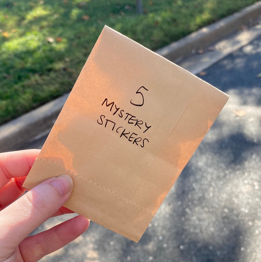 Mystery Sticker Set