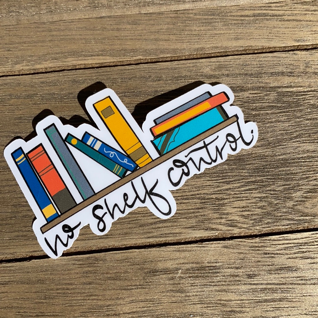 No Shelf Control Sticker
