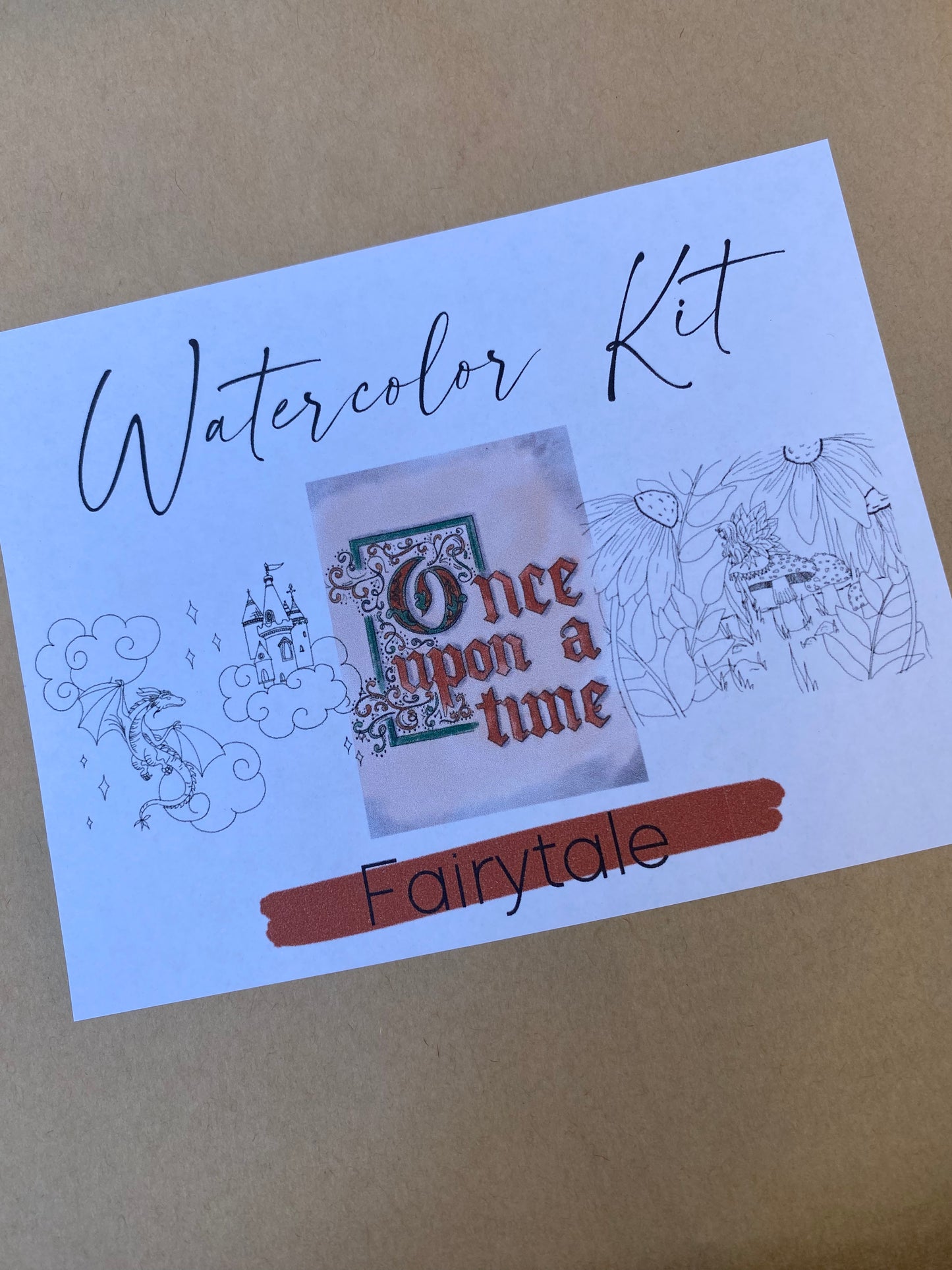 Fairytale Watercolor Kit