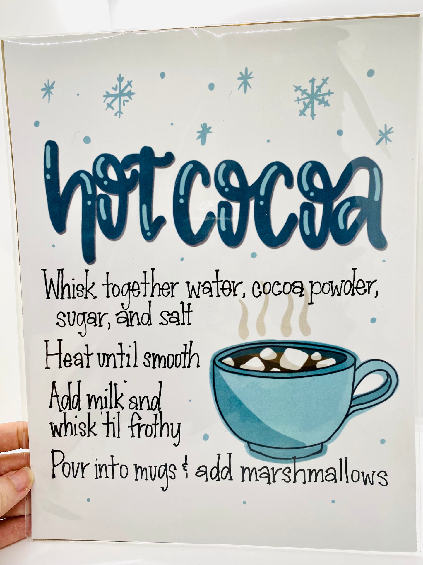 Hot Cocoa Print